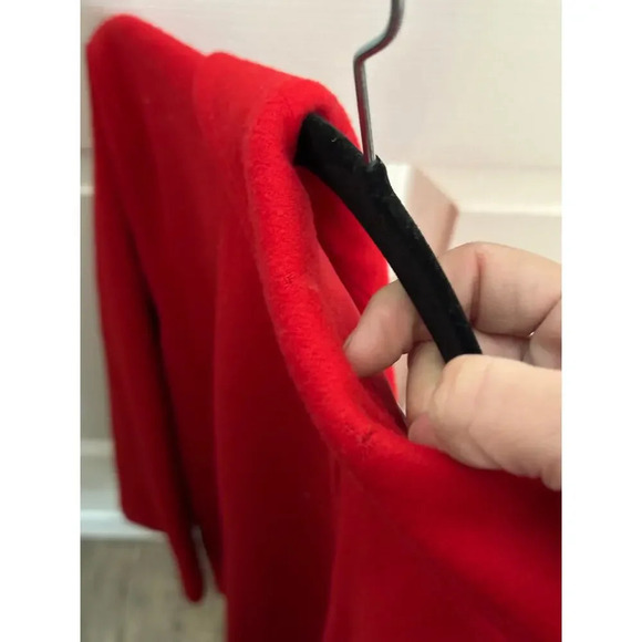 Pendleton Red 100% Virgin Wool Pea Coat Size XL - Picture 11 of 12